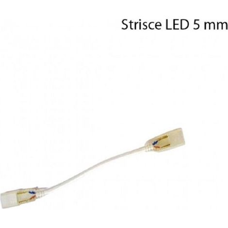 Lot de 20 connecteurs flexibles pour rubans LED 5 mm, 220 V, 220l-5 mm