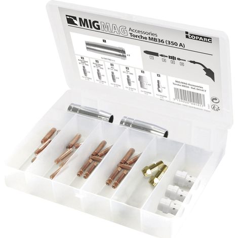 Coffret pi猫ces de soudage GYS 041417GYS (1/2)