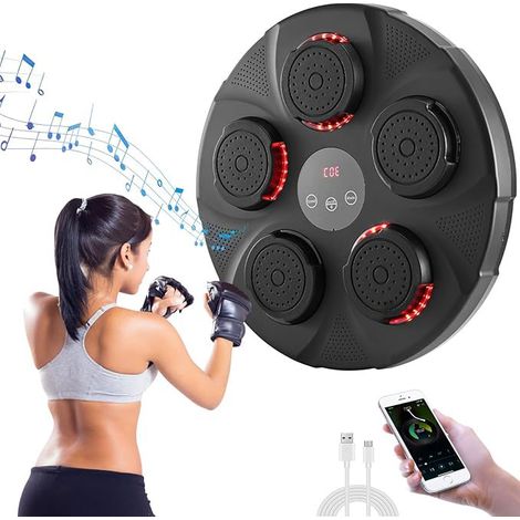 Music Wall Boxing, Smart Musical Boxing Machine, Electronic Boxing Machine with Bluetooth Connectivity