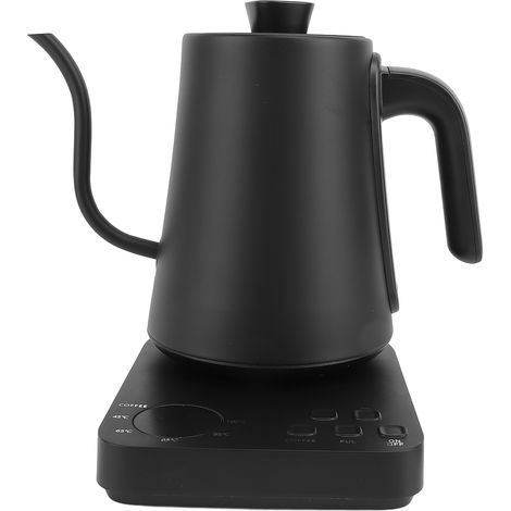 Bouilloire électrique à col de cygne 1000 ml avec écran LCD, ébullition rapide, infusion par percolation, contrôle de la température, prise européenne 220 V. (1/5)