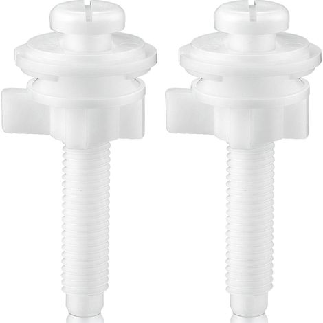 Boulon de verrouillage inférieur de siège de toilette avec rondelle de 28 mm (1/5)