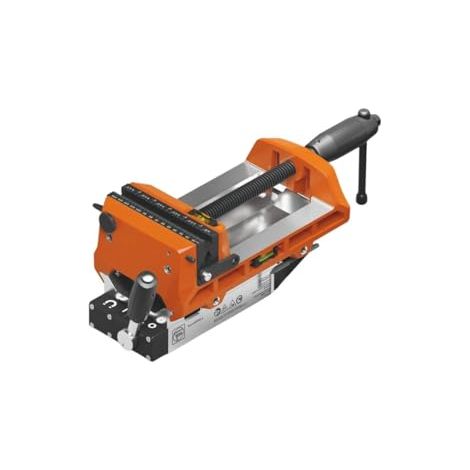 FEIN Tornillo de banco VersaMAG VISE 160 L SET,Tornillo magnético con una apertura de 160 mm y una anchura de mordaza de 150 mm.se puede colocar de forma rápida y flexible en superficies magnetizables