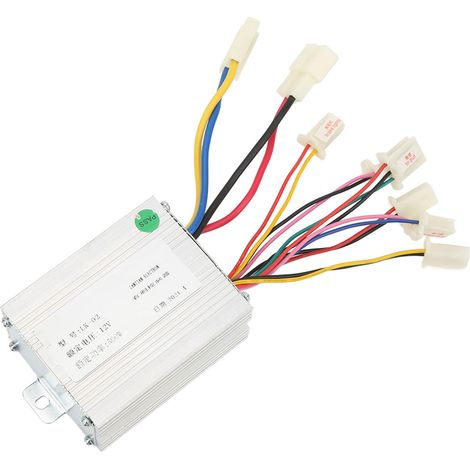 Contrôleur de moteur à balais 12 V 500 W pour vélo et moto électriques, avec port de verrouillage et de charge (1/5)
