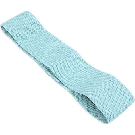 Lot de 2 bandes de résistance élastiques multifonctions, antidérapantes pour fitness et étirement, couleur verte, idéales pour musculation et yoga à domicile. (1/5)