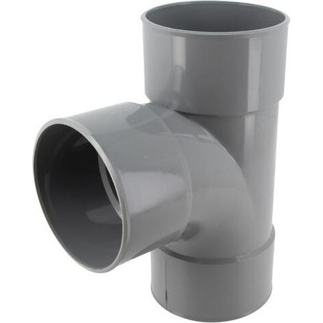 Raccordo a T in PVC 87 gradi 30 FF 110