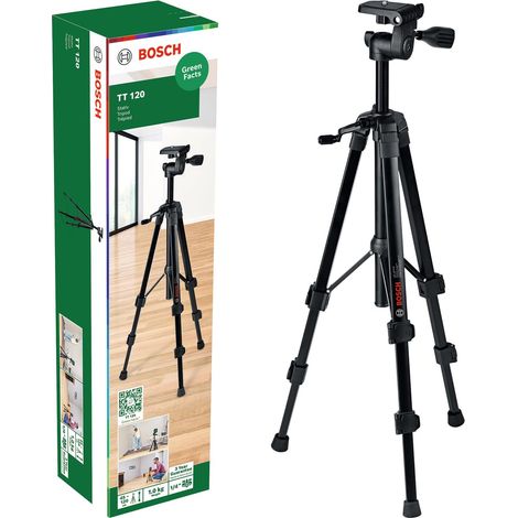 Bosch trípode TT 120 (altura regulable de 45-120 cm, en caja de cartón)