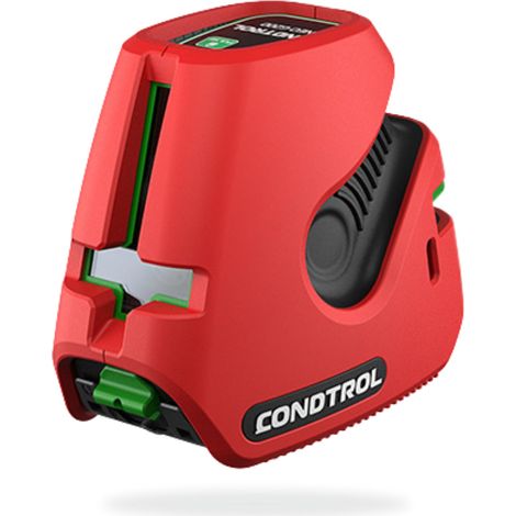 Laser Ligne NEO G200 Vert - Niveau Portée 30 m - 2 Lignes qui s'Allument Indépendamment - 2 Modes - Idéal Chantier - Livré avec Accessoires