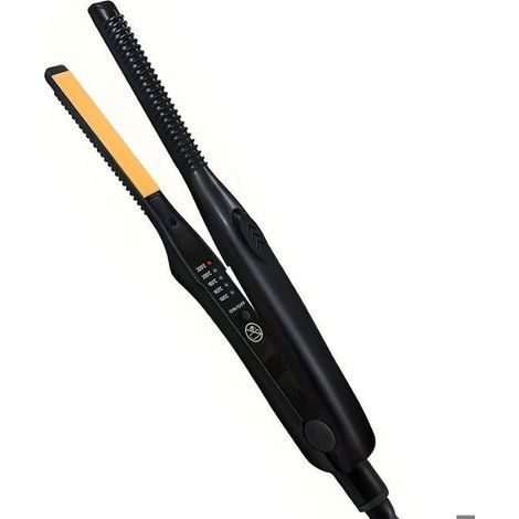 Mini-Haarglätter für kurzes Haar – Kompaktes Design ohne Einklemmen – Ideal für präzises Glätten