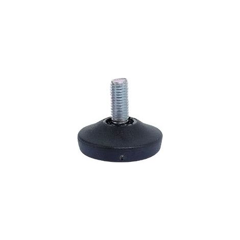 Itar – Vérin de réglage 32mm – Tige filetée M10 x 20mm – Base PVC pour réglage précis – Hauteur 14mm – Diamètre embase 38mm