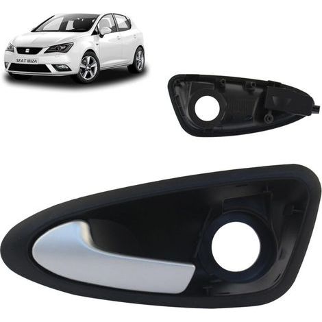 PERFORMANCE Türgriff kompatibel mit Seat Ibiza (2008–2017) Innengriff VORNE LINKS (Fahrerseite) (grau) 6J1837113A 6J0837113A