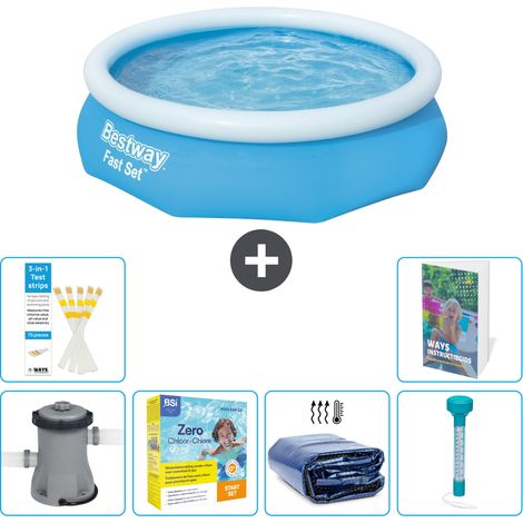 Bestway Piscina Bestway Fast Set Rotonda - 305x76 cm - 7-pezzi  S184