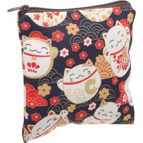 Pochette de rangement imperméable pour serviettes hygiéniques en polyester avec motif de dessin animé mignon (1/5)