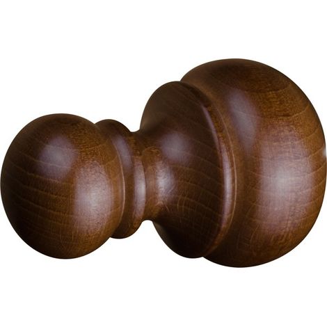 TERMINALE LEGNO CHYC BL2 NOCE - 20 MM