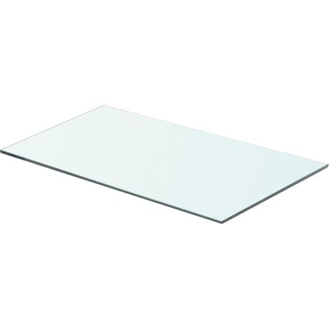 Panneau pour étagère Verre transparent 60 x 30 cm vidaXL (1/2)