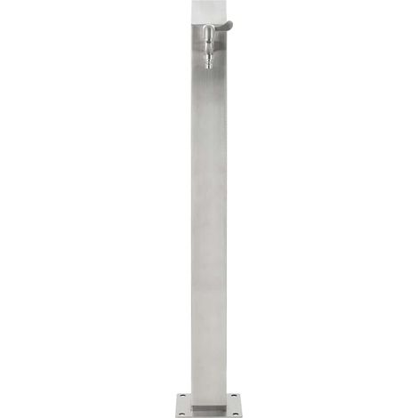 Maison Exclusive - Columna de agua de jardín acero inoxidable cua (1/5)