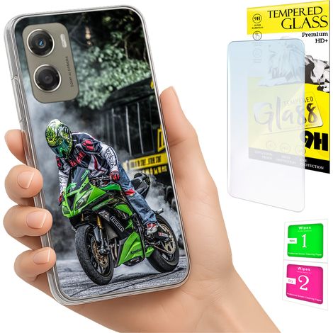 Funda para Motorola Moto G06 / G06 Power, carcasa trasera + cristal (1/5)