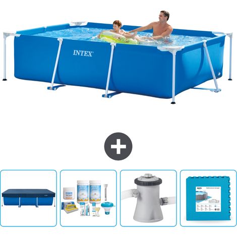 Rechteckiger Frame Pool - 260x160x65 cm - 5-teilig SCB2 (1/5)