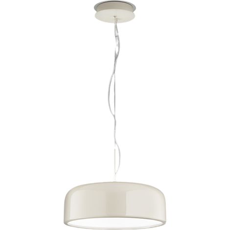Sospensione Moderna Velia Metallo Bianco Led 40W Dimmerabile Ip20 (1/2)