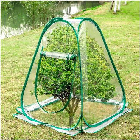 Serre pliante — Mini-serre d'extérieur transparente en PVC, tente de jardinage (1/5)