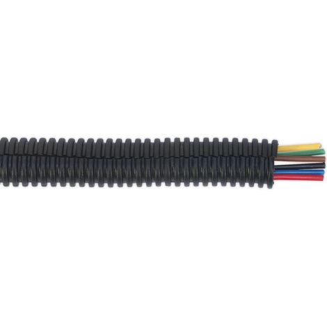 Sealey Split Convoluted Cable Sleeving Split 12-16mm 10m CTS1210 (1/2)