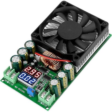 Module abaisseur DC-DC 600 W 30 A, convertisseur abaisseur réglable CV/CC, 120 V/100 V/96 V/84 V, avec affichage, alimentation pour LED solaires (1/5)