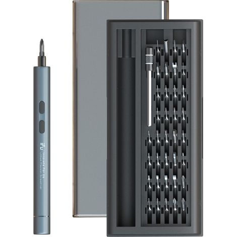 Kit de tournevis électrique au lithium, ensemble d'outils de réparation d'embouts de tournevis portables/manuels (1/5)