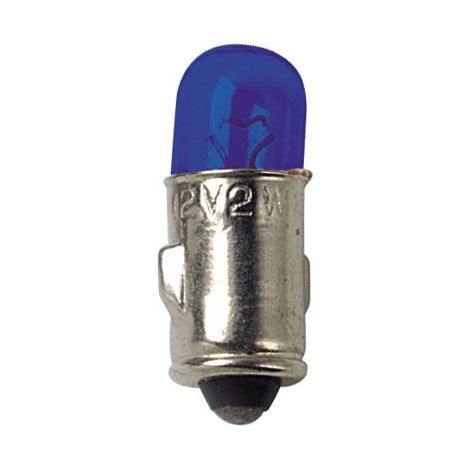 12V Lampada mignon - 2W - BA7s - 2 pz - D/Blister - Blu (1/4)