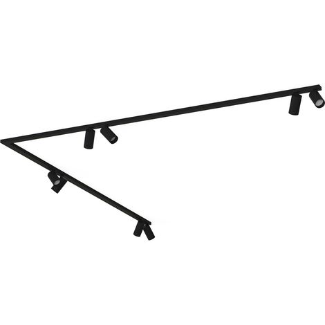 Plafonnier spot Nowodvorski MONO Corner 7723 noir 8xGU10 (1/3)