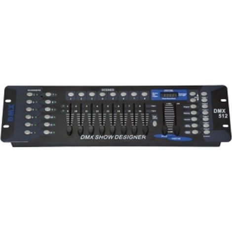 Mesa Controladora de luces DMX 512 192 canales programable para iluminacion y DJ