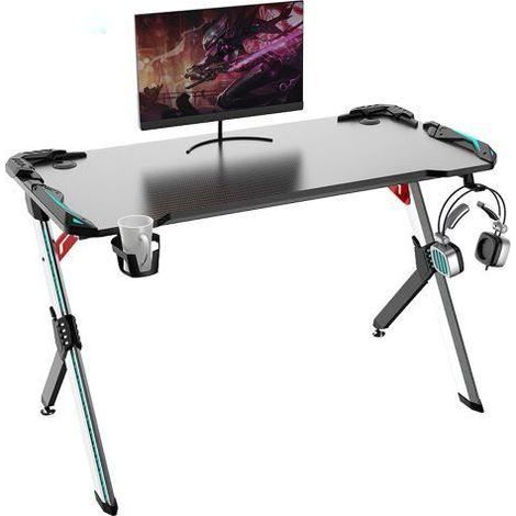Bureau Gaming - BERSERKER GAMING - DELUX BALDER-120 - RGB - 113x60x75 cm - Regolabile
