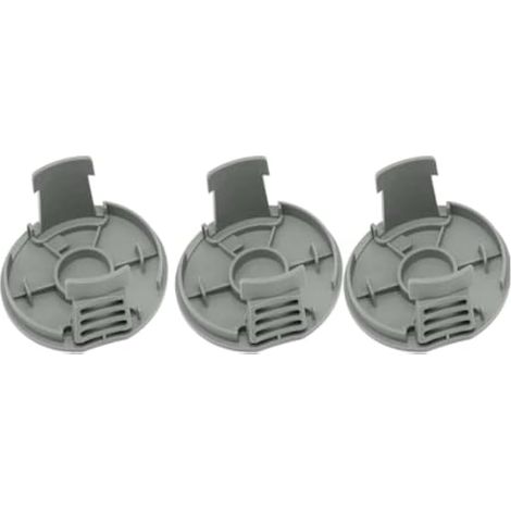 Lot de 3 capuchons de bobine de rechange pour débroussailleuse Bosch EasyGrassCut 18V-230.18V-26.18V-260.23.26 F016F05800 (1/5)