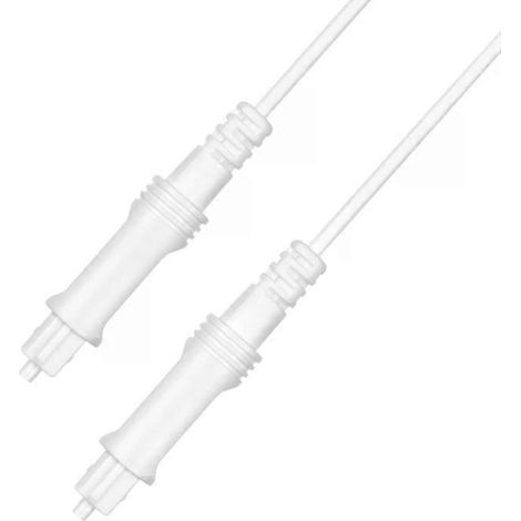 Câble à fibre optique numérique - 30 m, diamètre extérieur 2,2 mm, blanc (1/5)
