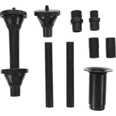 9 pcs Petite Buse de fontaine kit Têtes de buse de fontaine à eau pour étang Fontaine Pompe submersible piscine (1/5)