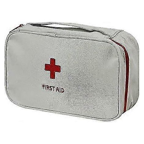 Trousse de premiers secours vide, portable et étanche, sac d'urgence pour la maison, le bureau, l'école, le sport et les voyages (sans fournitures) (1/2)