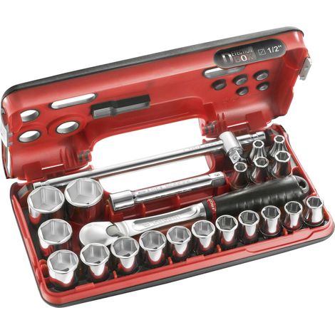 Jeu de douilles Facom 1/2" Carré 22 pièces ( Prix pour 1 ) (1/2)