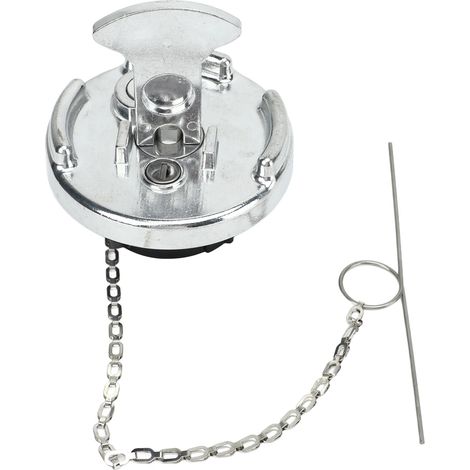 Bouchon de réservoir verrouillable 600212 de rechange pour Peterbilt 330 335 337 340 348 357 359 362 365 367 377, col de 4 pouces de diamètre (1/5)