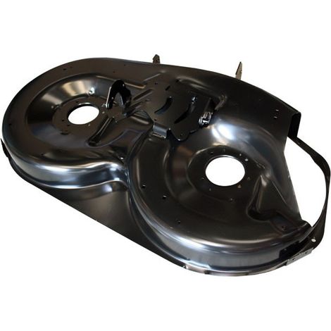 Plateau de coupe tracteur tondeuse 107 cm – Éjection latérale – Montage avec 2 lames – Carter d'origine US – Bestgreen