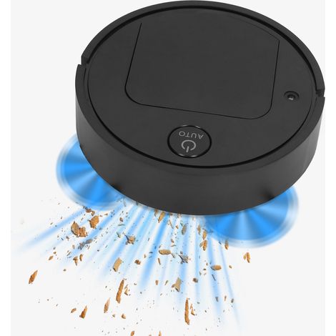 Aspirateur robot intelligent 4 en 1 avec fonction de pulvérisation pour le dépoussiérage, mini aspirateur portable, chargement USB (1/5)