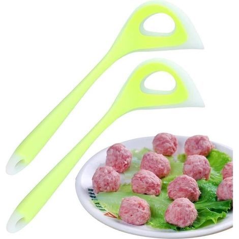 Machine à boulettes de viande,machine à boulettes de viande,Cuillère à Boulettes de Viande en Silicone Machine à Boulettes de Viande (1/4)