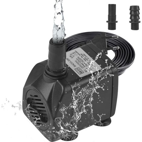 Pompe Aquarium, 8W 600L/H Mini Pompe a Eau, Pompes pour Fontaines Pompe pour Aquarium (1/5)