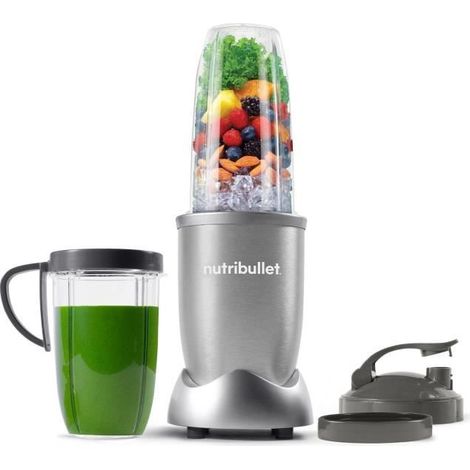 Licuadora Nutribullet Pro plateada 900 vatios 946 ml (1/5)