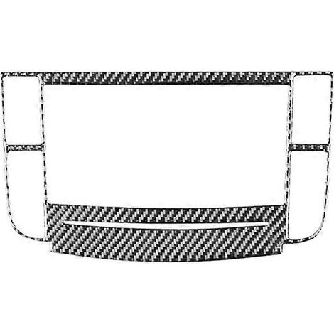 Accessoires intérieurs en fibre de carbone pour Honda Acura TL 2004-2008 : cache-autoradio de console centrale, autocollants (1/5)