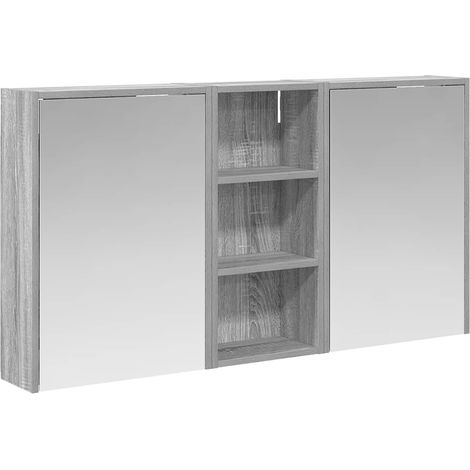 Maison Exclusive - Badezimmerschrank-Set 3 pcs 116 x 16 x 62,5 cm