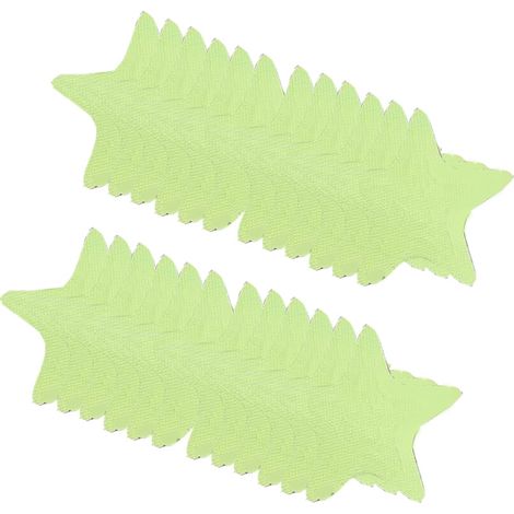 Set di 24 adesivi antiscivolo per doccia dal design sagomato - Luminoso