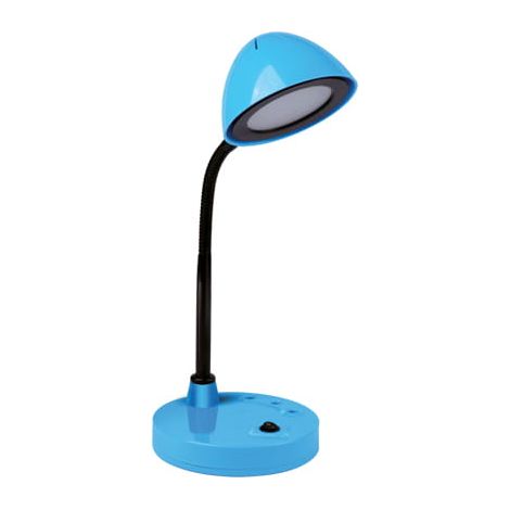 Lámpara de escritorio LED 4W azul roni LED Ideus 02873