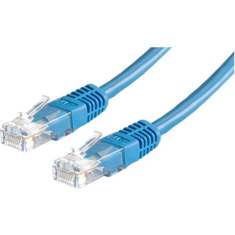 ROLINE 21.15.0524 cavo di rete Blu 0,5 m Cat5e U/UTP (UTP) (1/2)