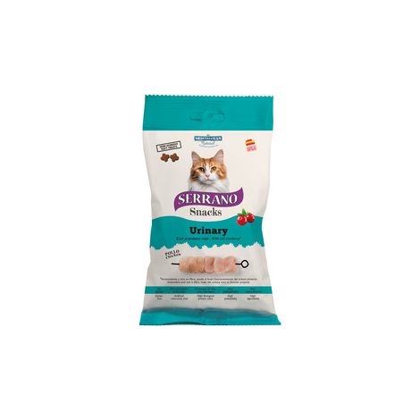 SERRANO SNACK GATTO 50G URINARY POLLO 12 PZ