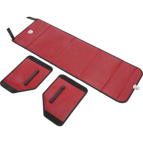 Coffre de rangement voiture pliable, organiseur de coffre élégant et simple, accessoire camping pique-nique rouge 36L, boîte rétractable pour auto (1/5)
