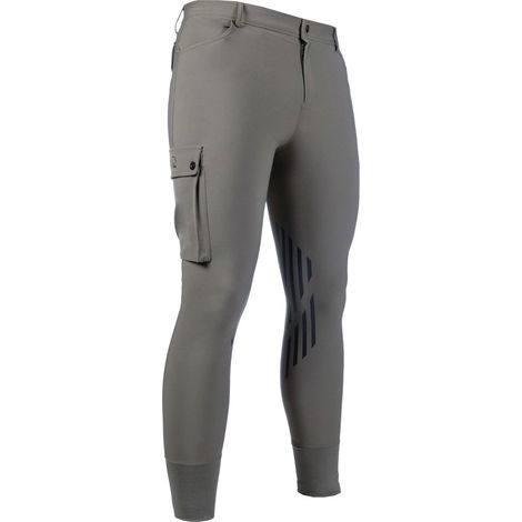 54 IT, blu scuro 6900: Cargo-Reithose mit Silikon-Kniegriffen (1/3)