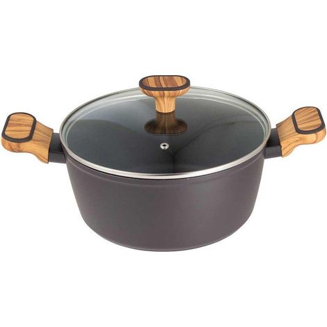 Bergner Cacerola Moderna Aluminio 4 litros Carbón (1/3)